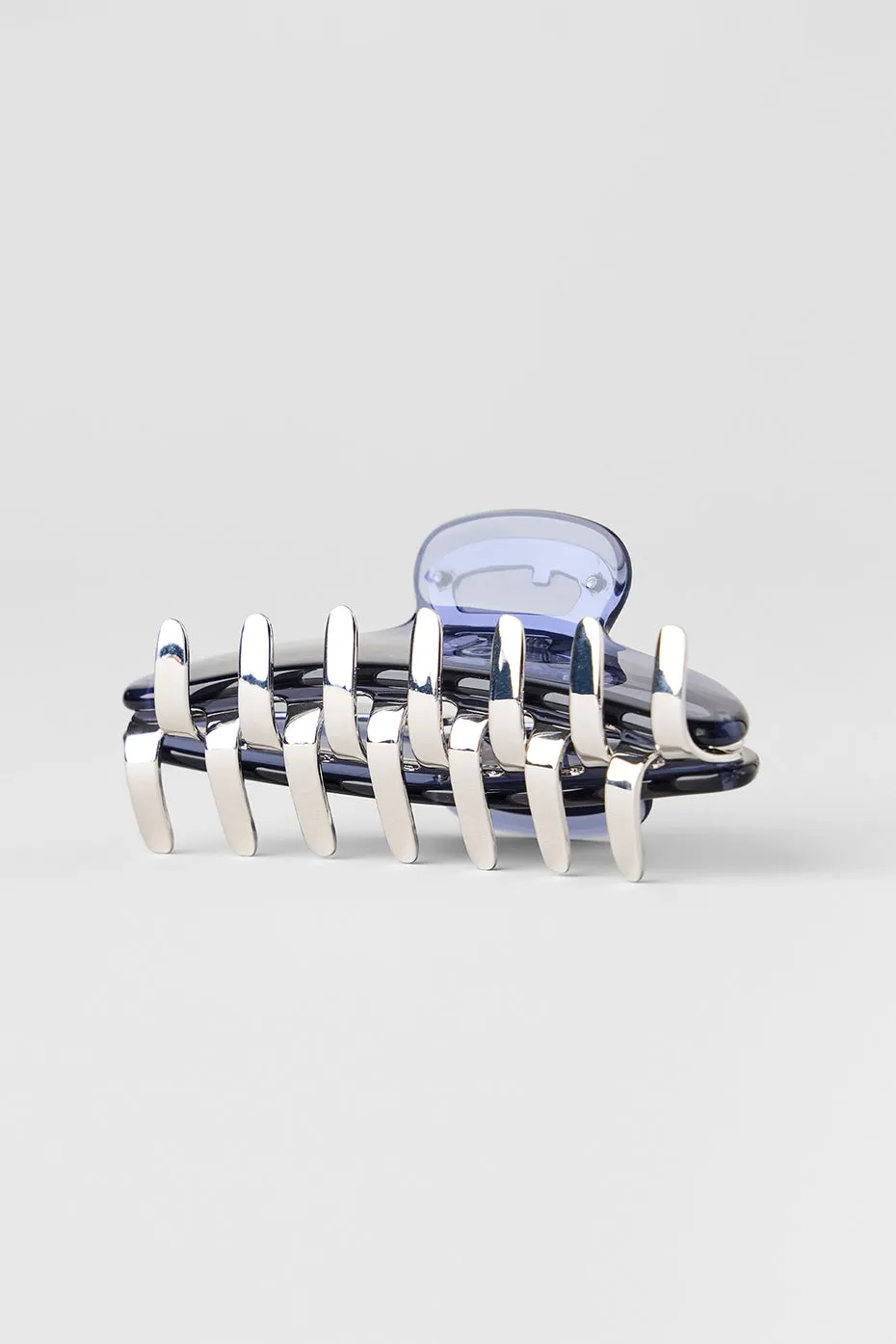 Acrylic Illusion Claw Clip - Bluestone/Chrome sold by Alo Yoga product image thumbnail 3