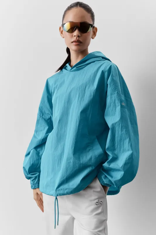 Axis Hooded Pullover - Blue Breeze made by Alo Yoga