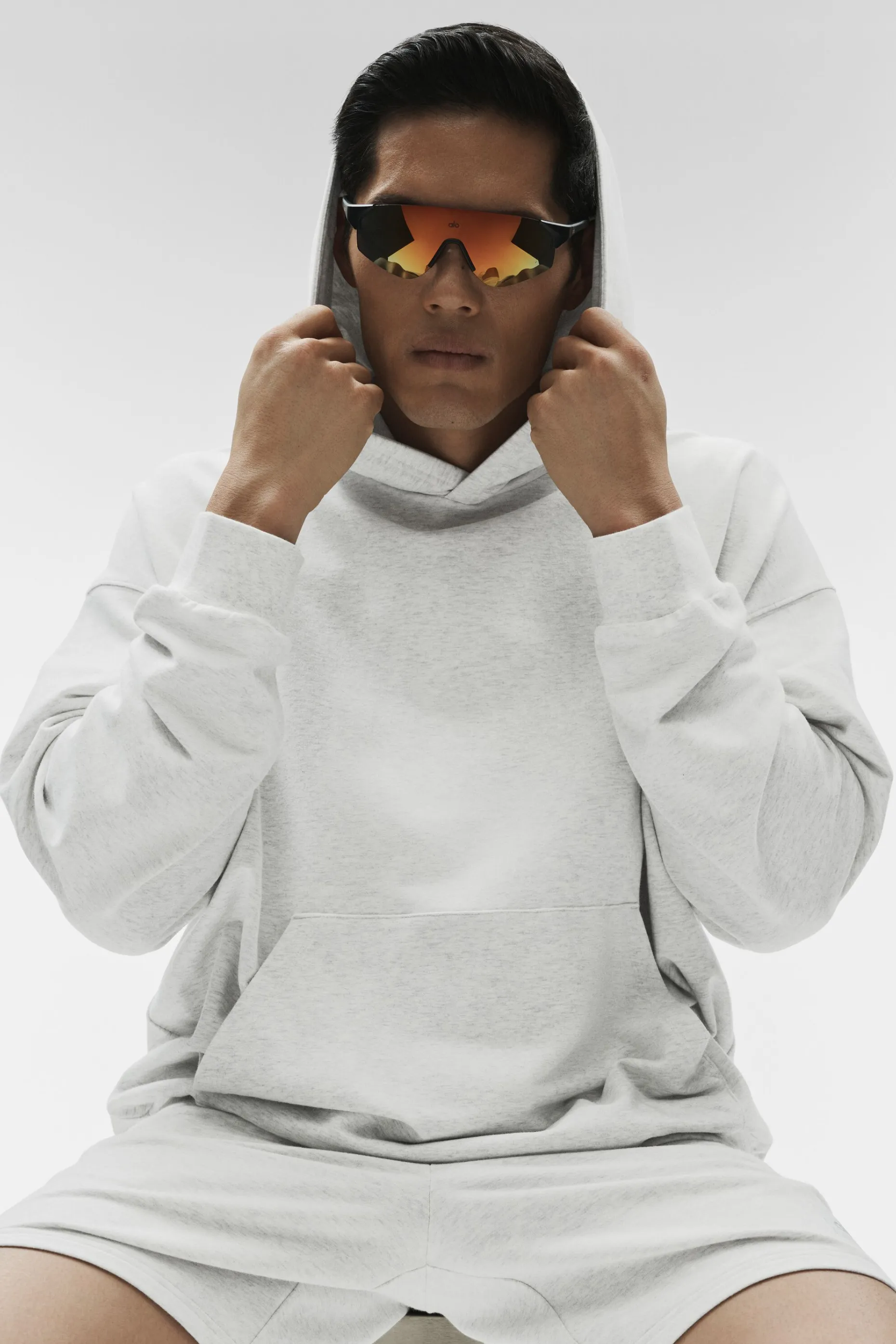 Double Take Hoodie - White Heather sold by Alo Yoga product image thumbnail 3
