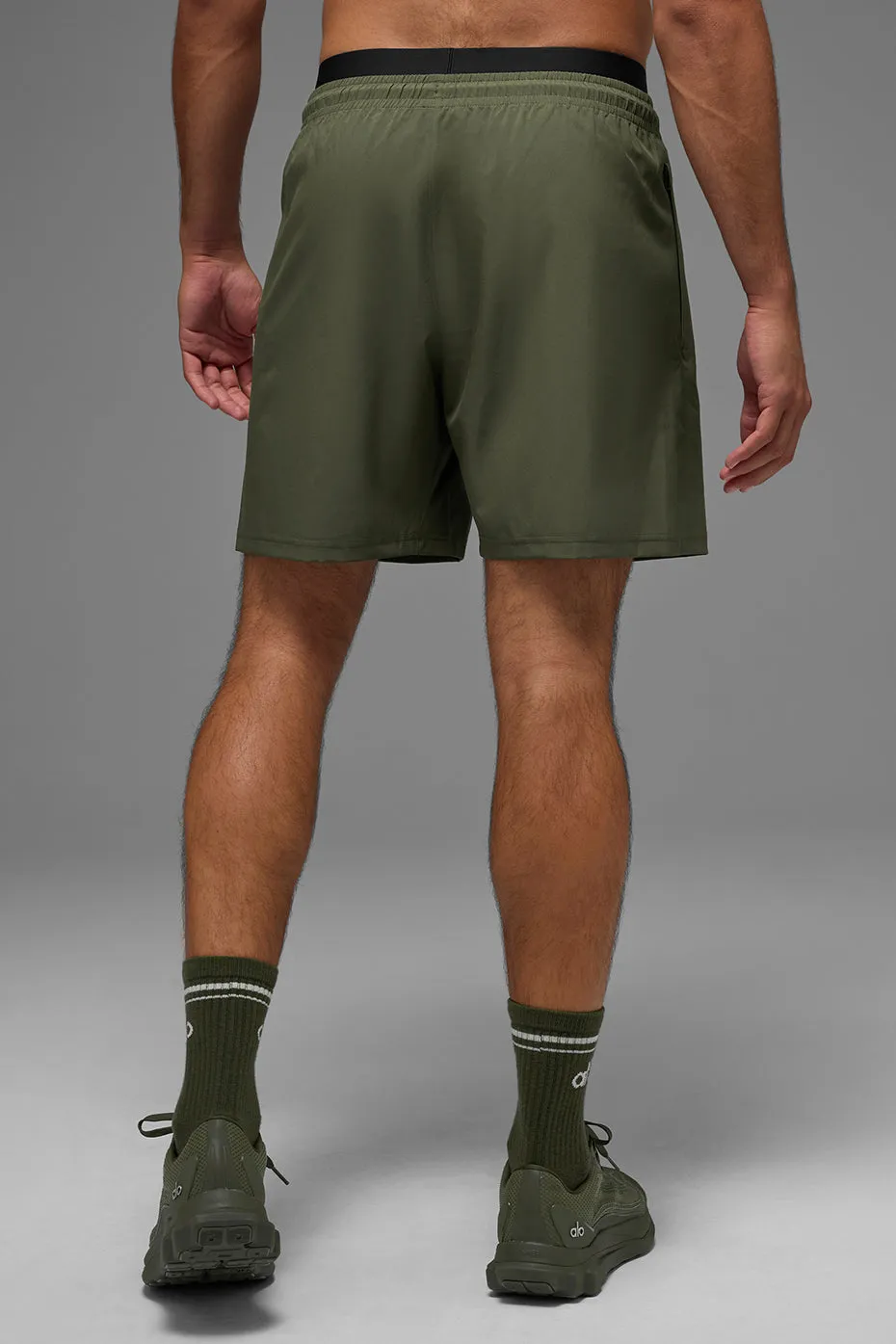 7" Circuit Short - Green Olive sold by Alo Yoga product image thumbnail 4
