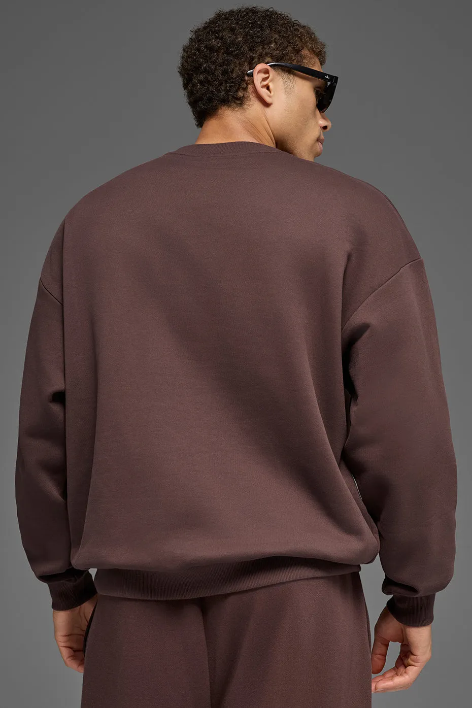Accolade Crew Neck Pullover - Brownstone sold by Alo Yoga product image thumbnail 2