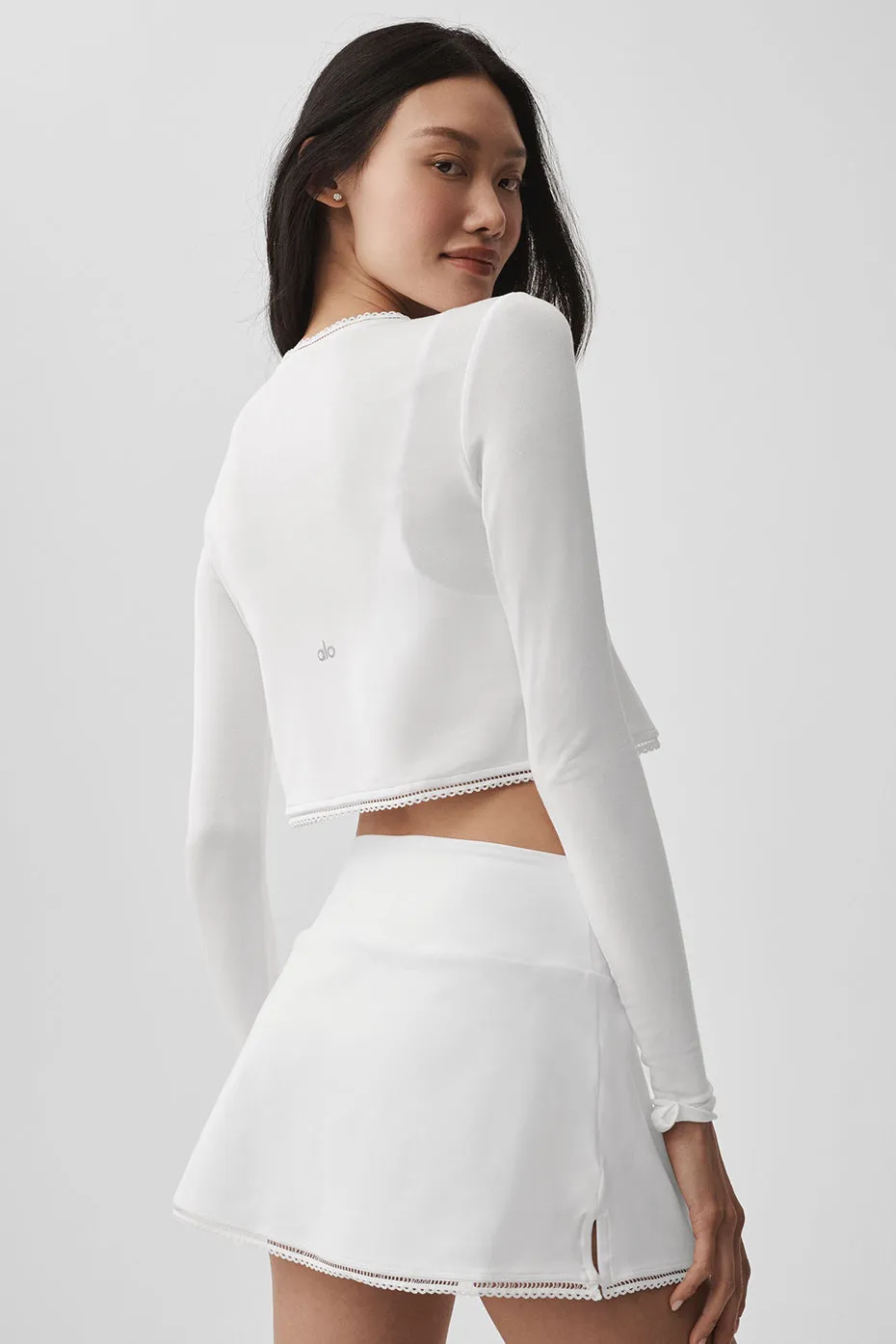 Affection Cardigan - White sold by Alo Yoga product image thumbnail 4