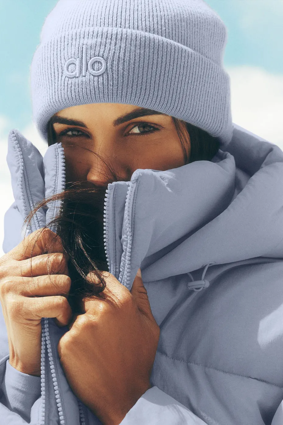 Notable Beanie - Winter Frost sold by Alo Yoga