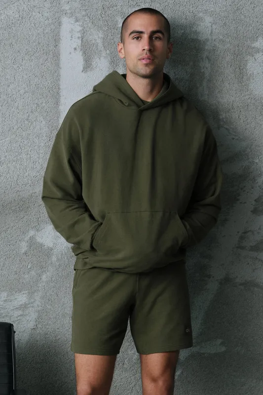 Double Take Hoodie - Green Olive made by Alo Yoga