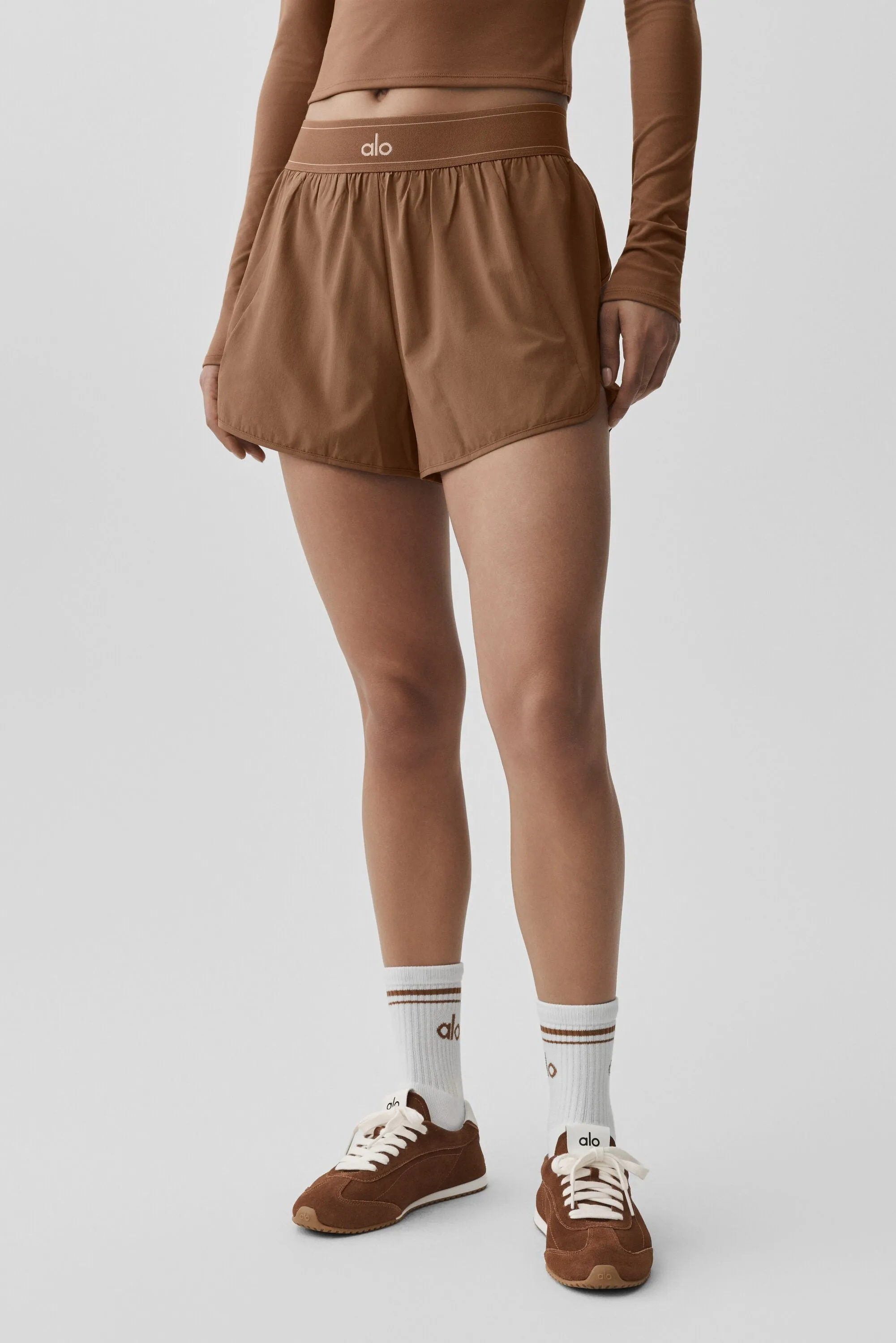Match Point Short - Sun Kissed Brown sold by Alo Yoga product image thumbnail 3