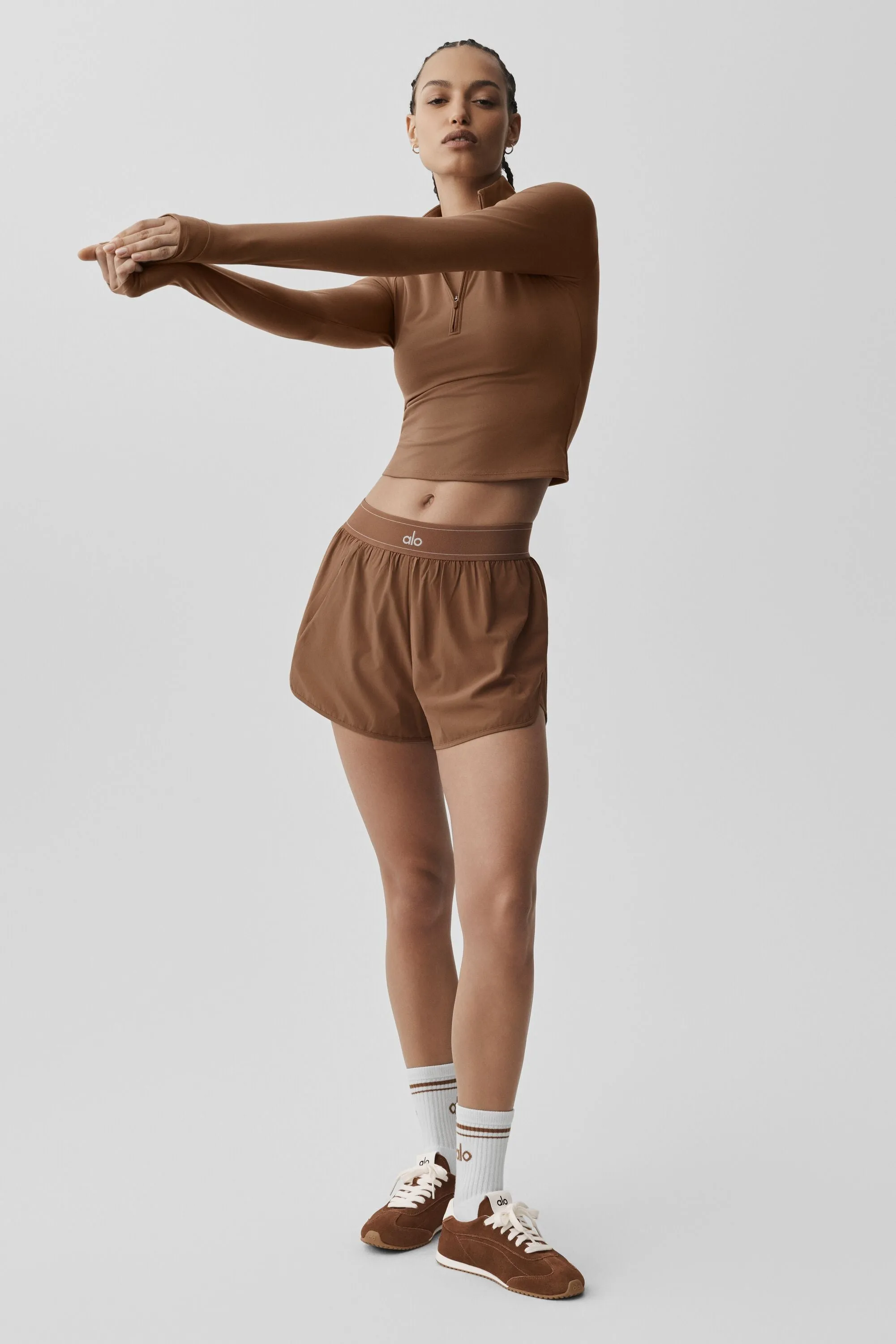 Match Point Short - Sun Kissed Brown sold by Alo Yoga product image thumbnail 5