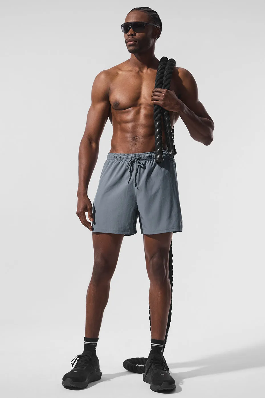 5" Circuit Short - Steel Grey sold by Alo Yoga product image thumbnail 4