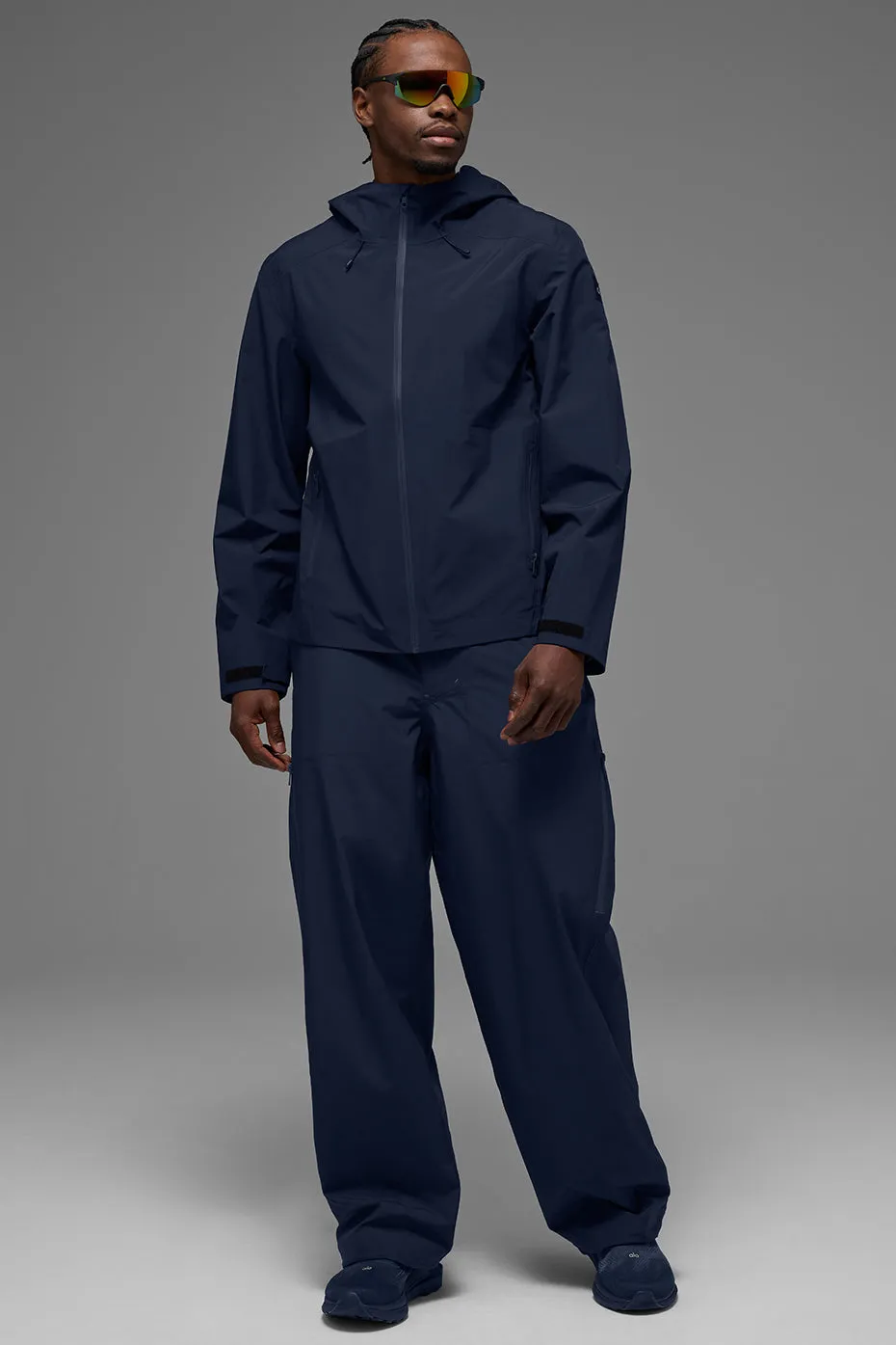 Alpha Shell Jacket - Navy sold by Alo Yoga product image thumbnail 5