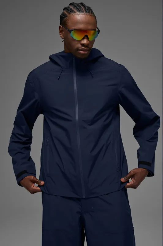 Alpha Shell Jacket - Navy made by Alo Yoga