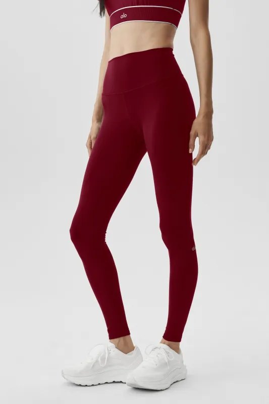 ALO Softsculpt High-Waist Legging - Summer Romance Red made by Alo Yoga