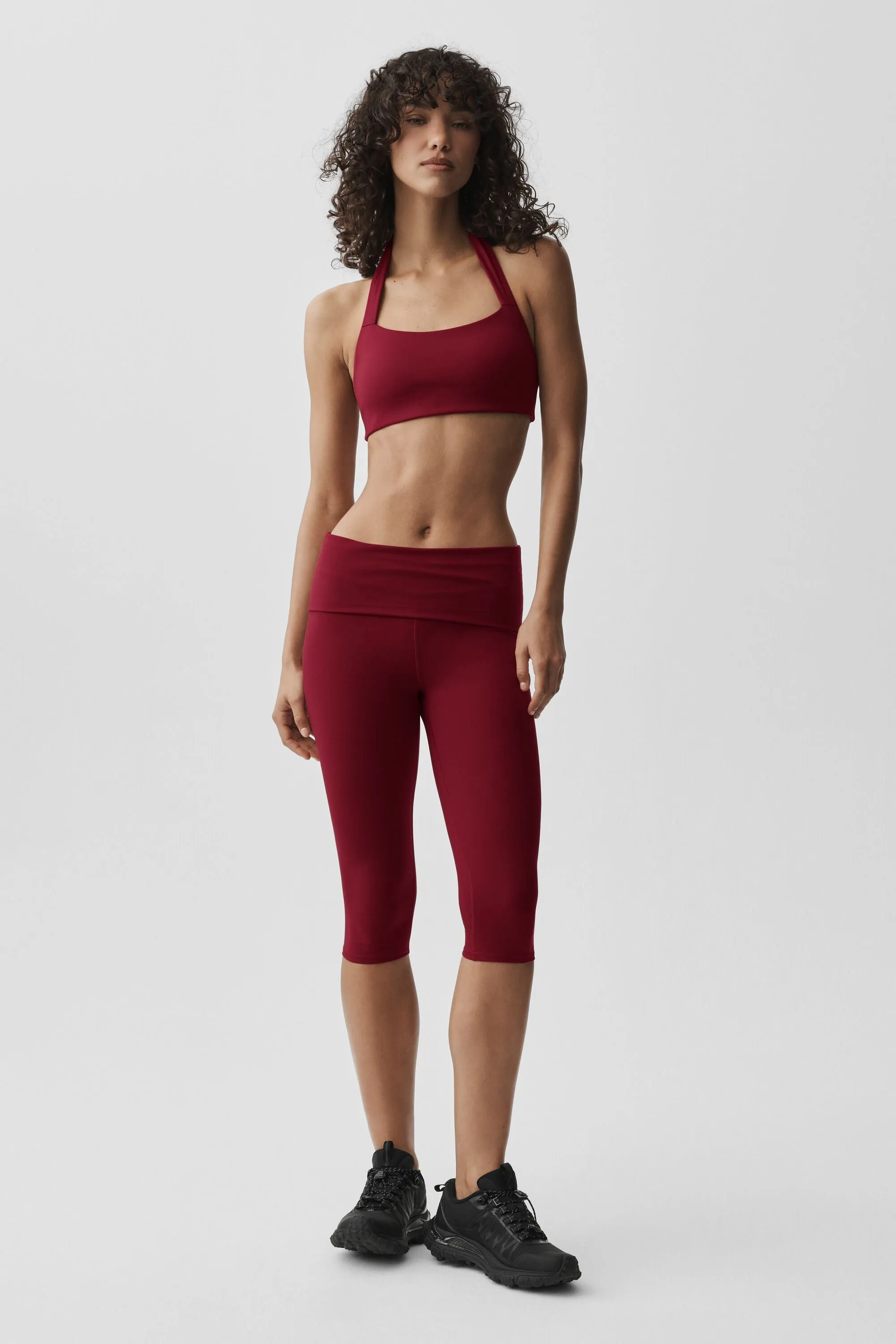 ALO Softsculpt Feel The Heat Halter Bra - Summer Romance Red sold by Alo Yoga product image thumbnail 5