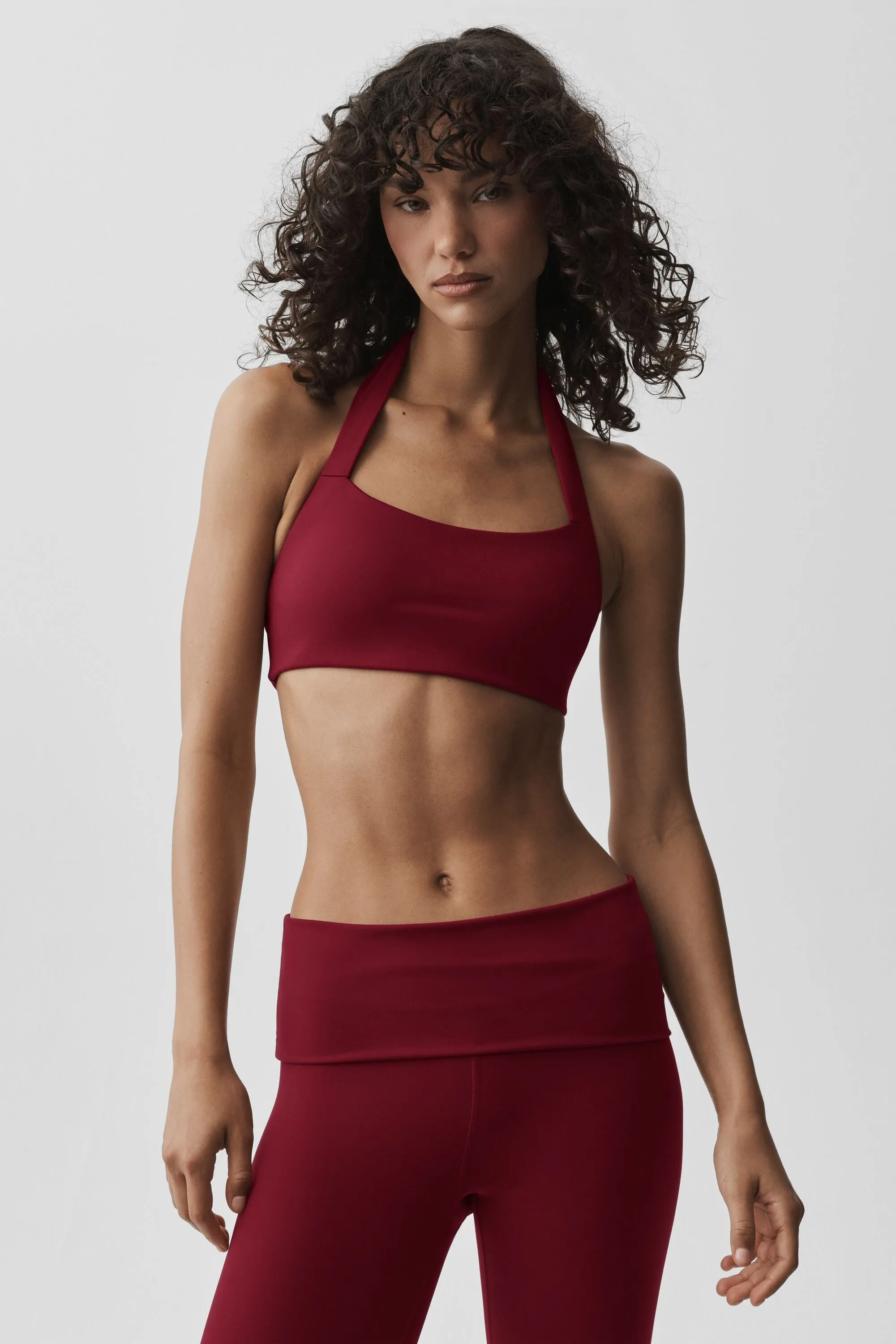 ALO Softsculpt Feel The Heat Halter Bra - Summer Romance Red sold by Alo Yoga product image thumbnail 3