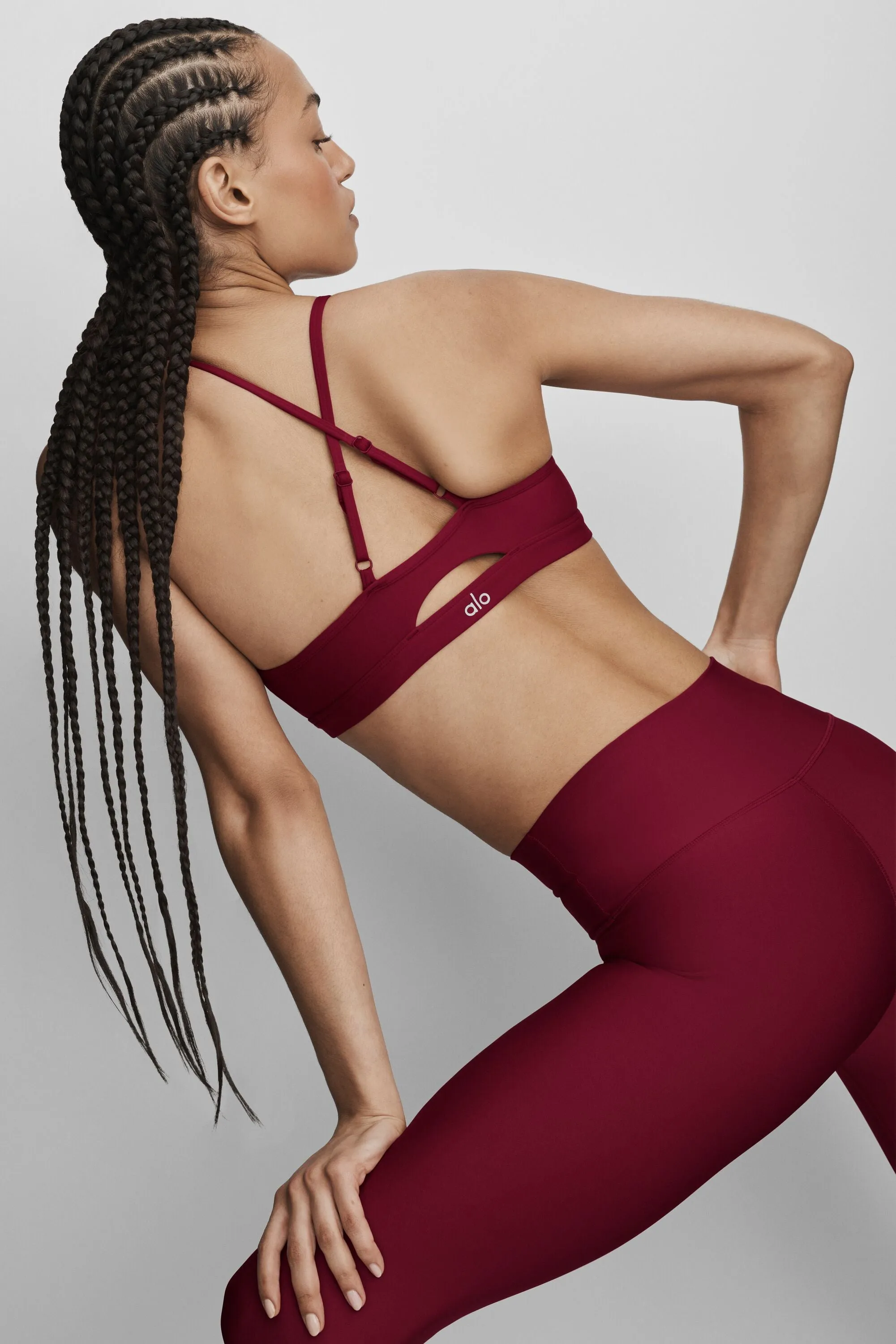 Airlift Intrigue Bra - Summer Romance Red sold by Alo Yoga product image thumbnail 2