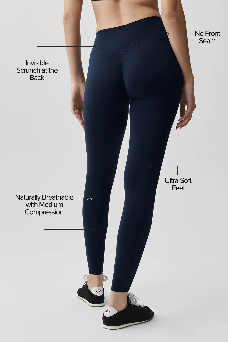 ALO Softsculpt Define Legging - Navy sold by Alo Yoga product image thumbnail 2