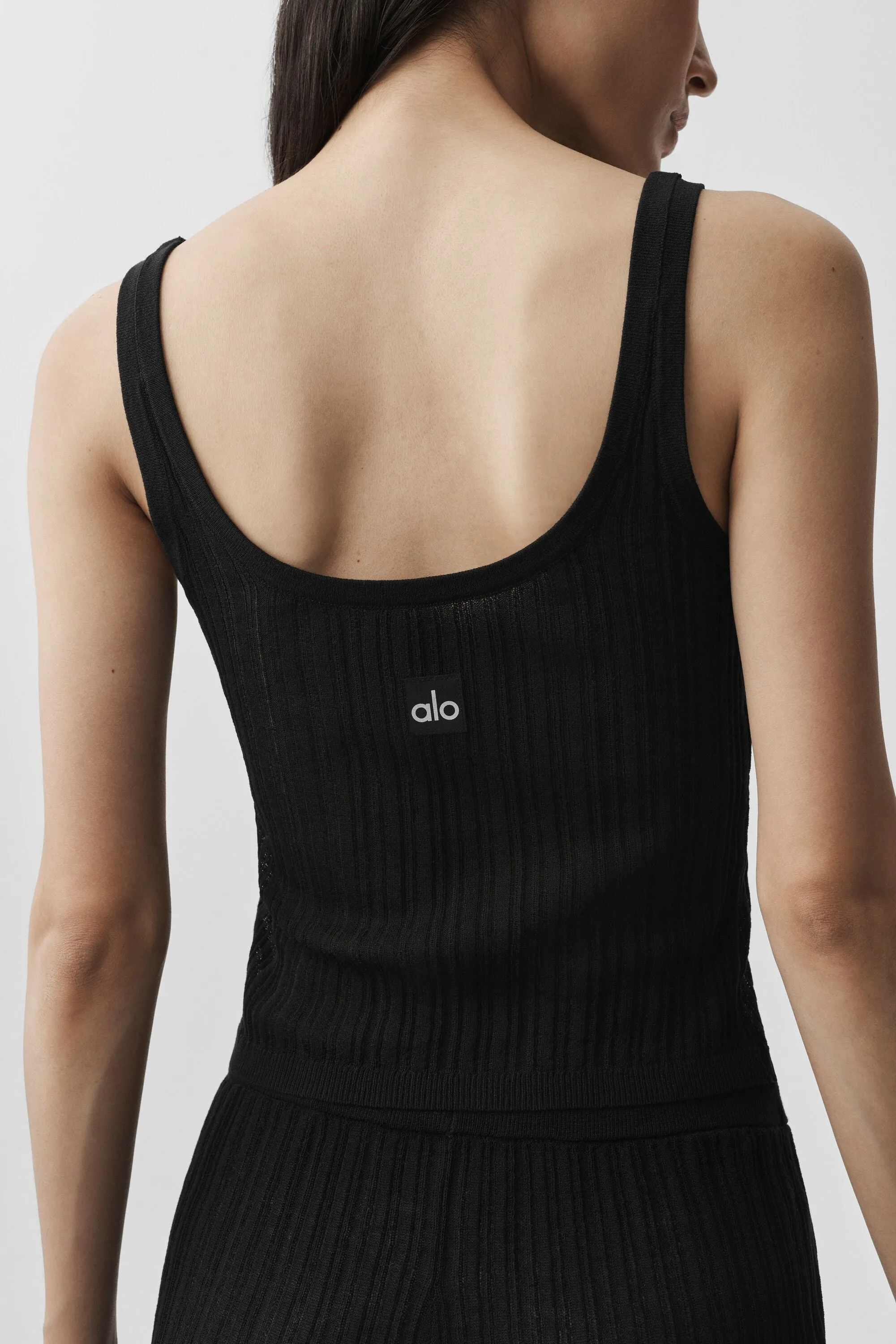 Sweater Sunlit Tank - Black sold by Alo Yoga product image thumbnail 3