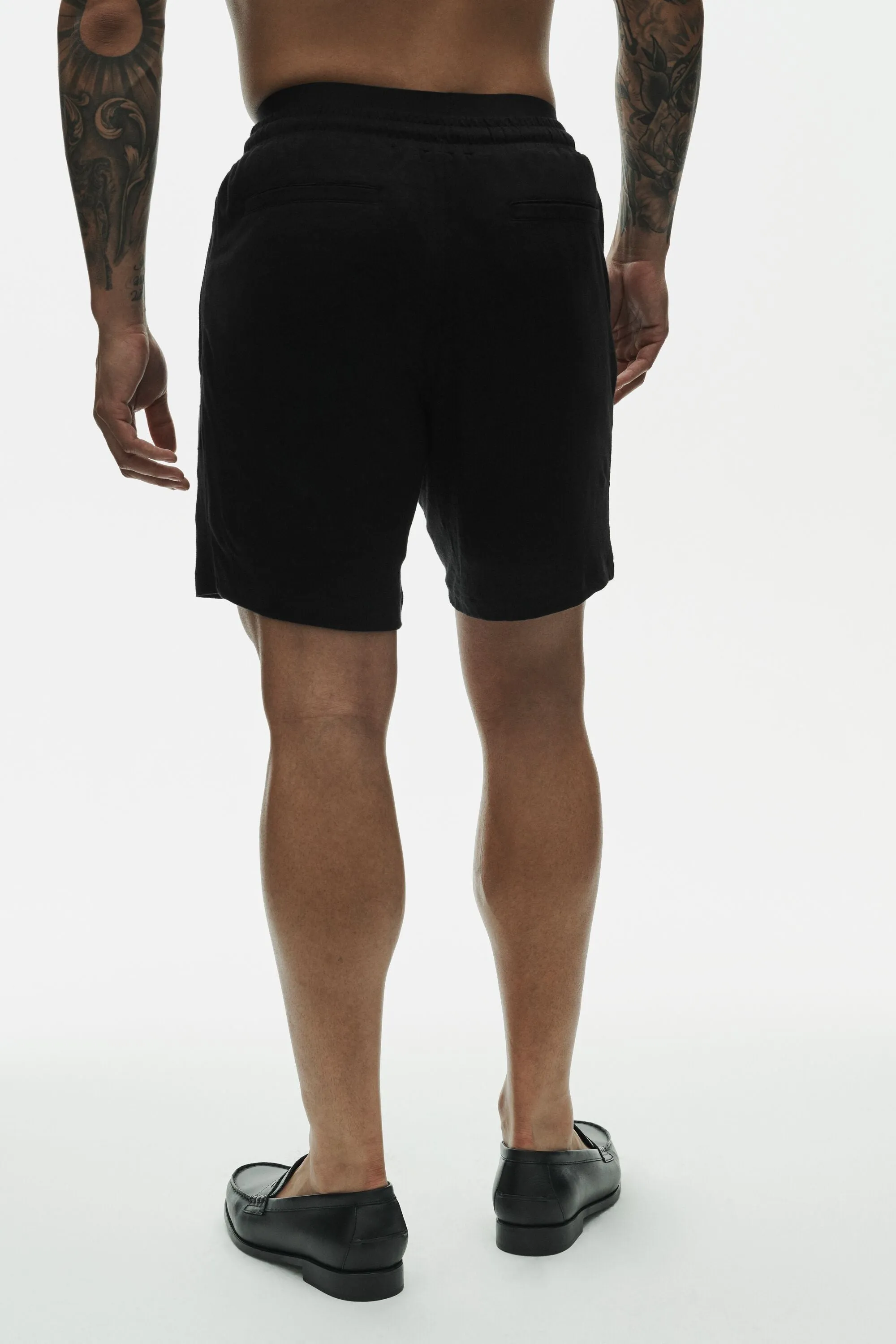 7" Linen Jersey Coastal Short - Black sold by Alo Yoga product image thumbnail 4