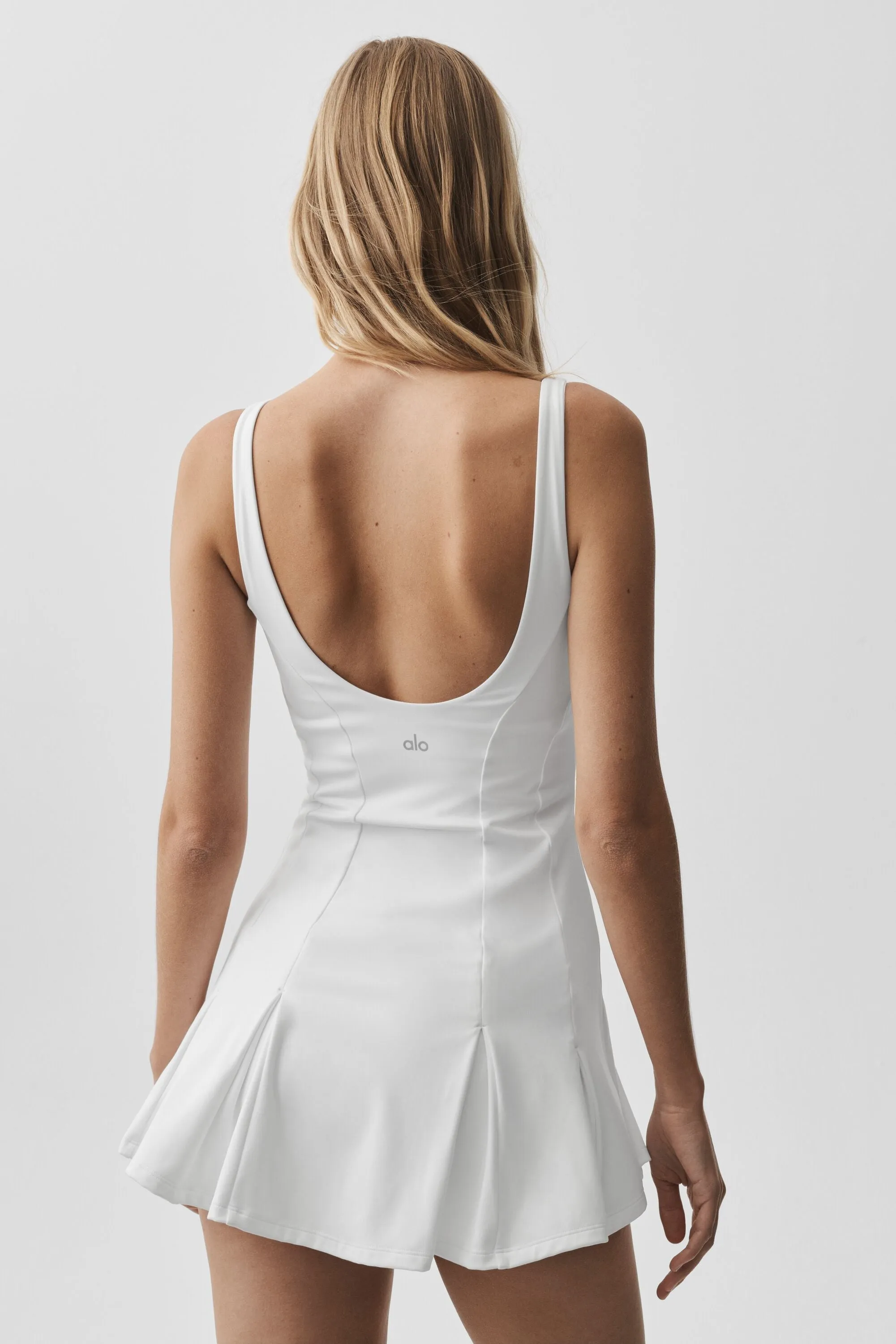 ALO Softsculpt Topspin Tennis Dress - White sold by Alo Yoga product image thumbnail 4