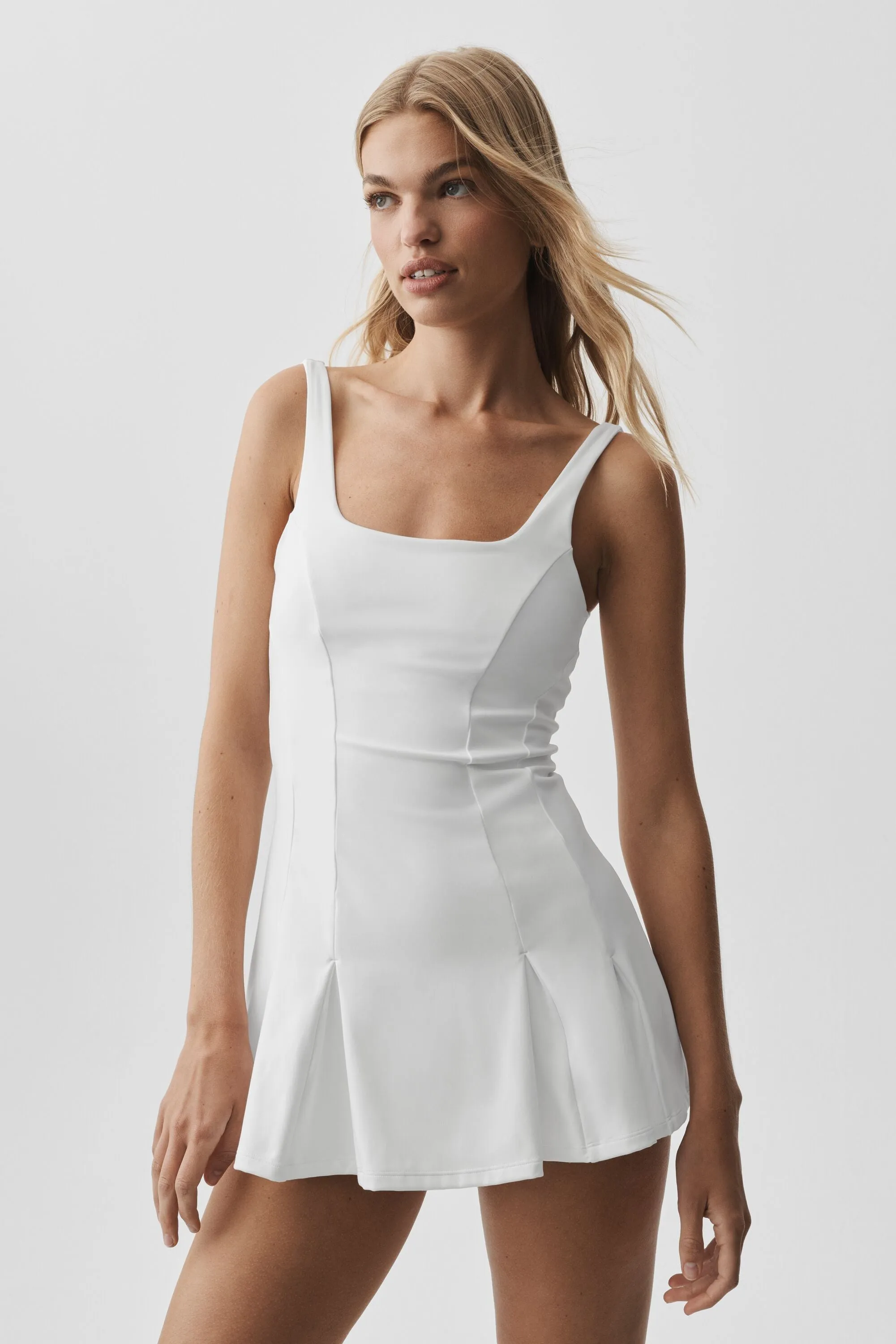ALO Softsculpt Topspin Tennis Dress - White sold by Alo Yoga product image thumbnail 3