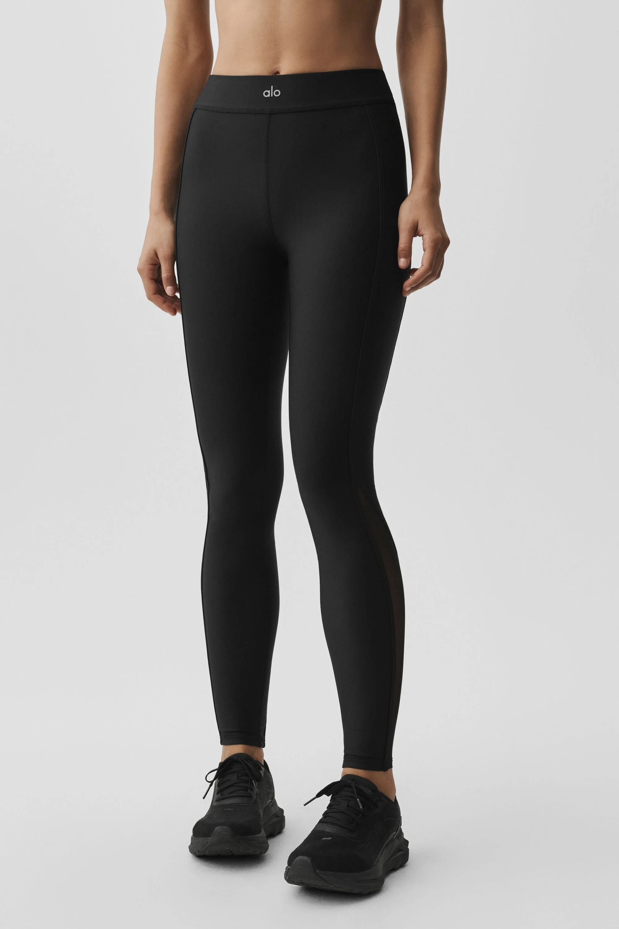 Airlift High-Waist Skyglow Legging - Black sold by Alo Yoga product image thumbnail 4