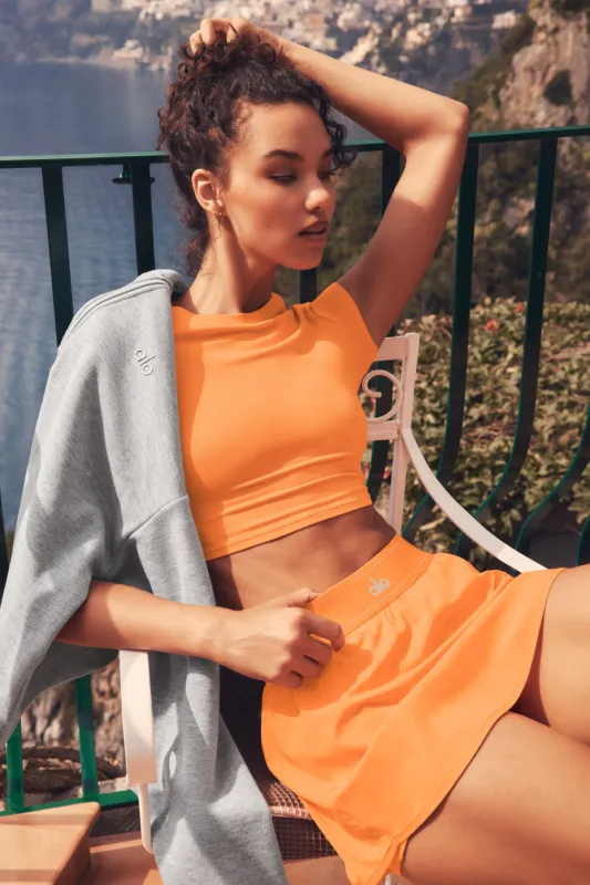 Match Point Tennis Skirt - Satsuma Breeze made by Alo Yoga