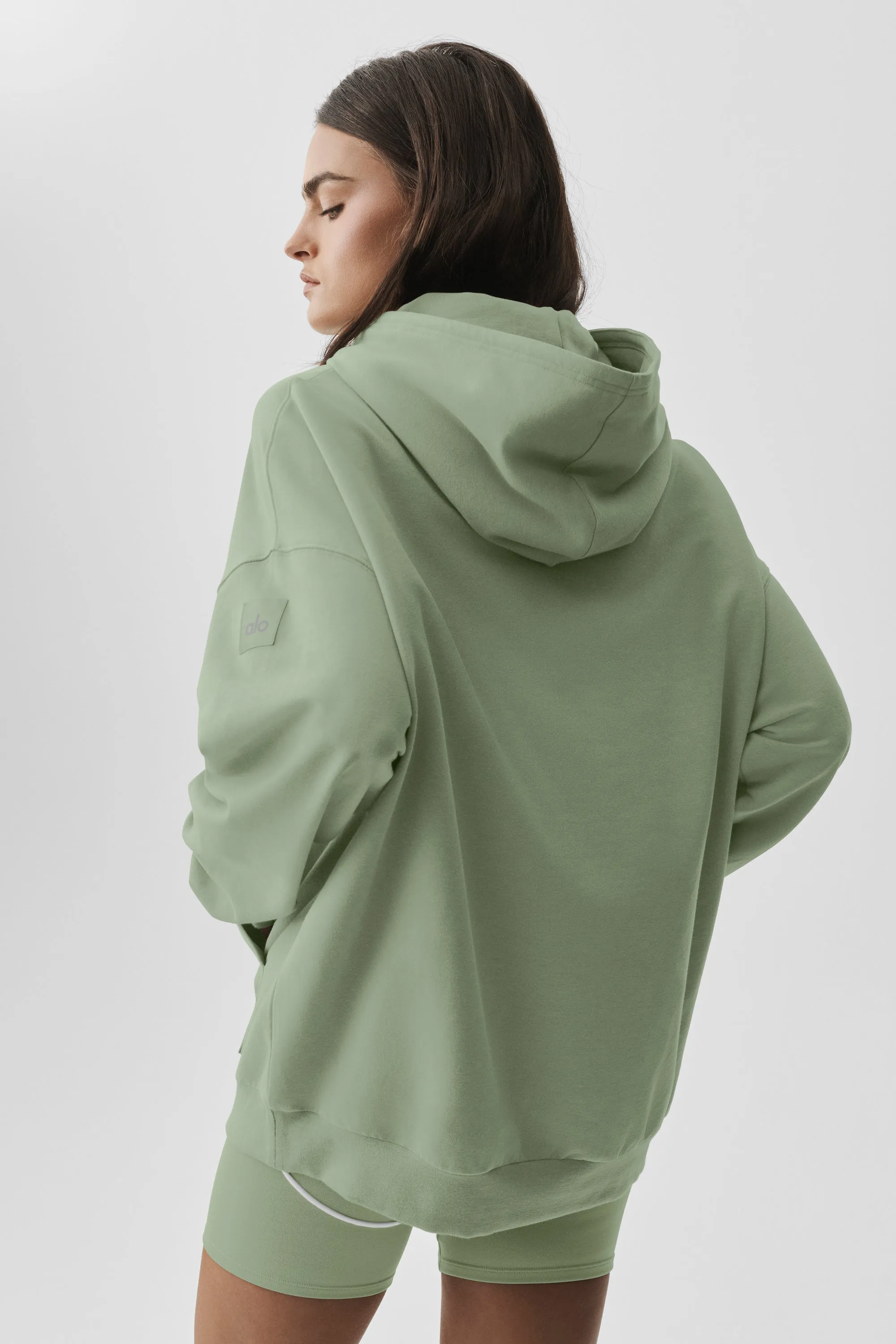 Double Take Hoodie - Dune Grass sold by Alo Yoga product image thumbnail 3