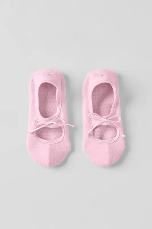 Ballet Grip Sock - Pink Marshmallow made by Alo Yoga