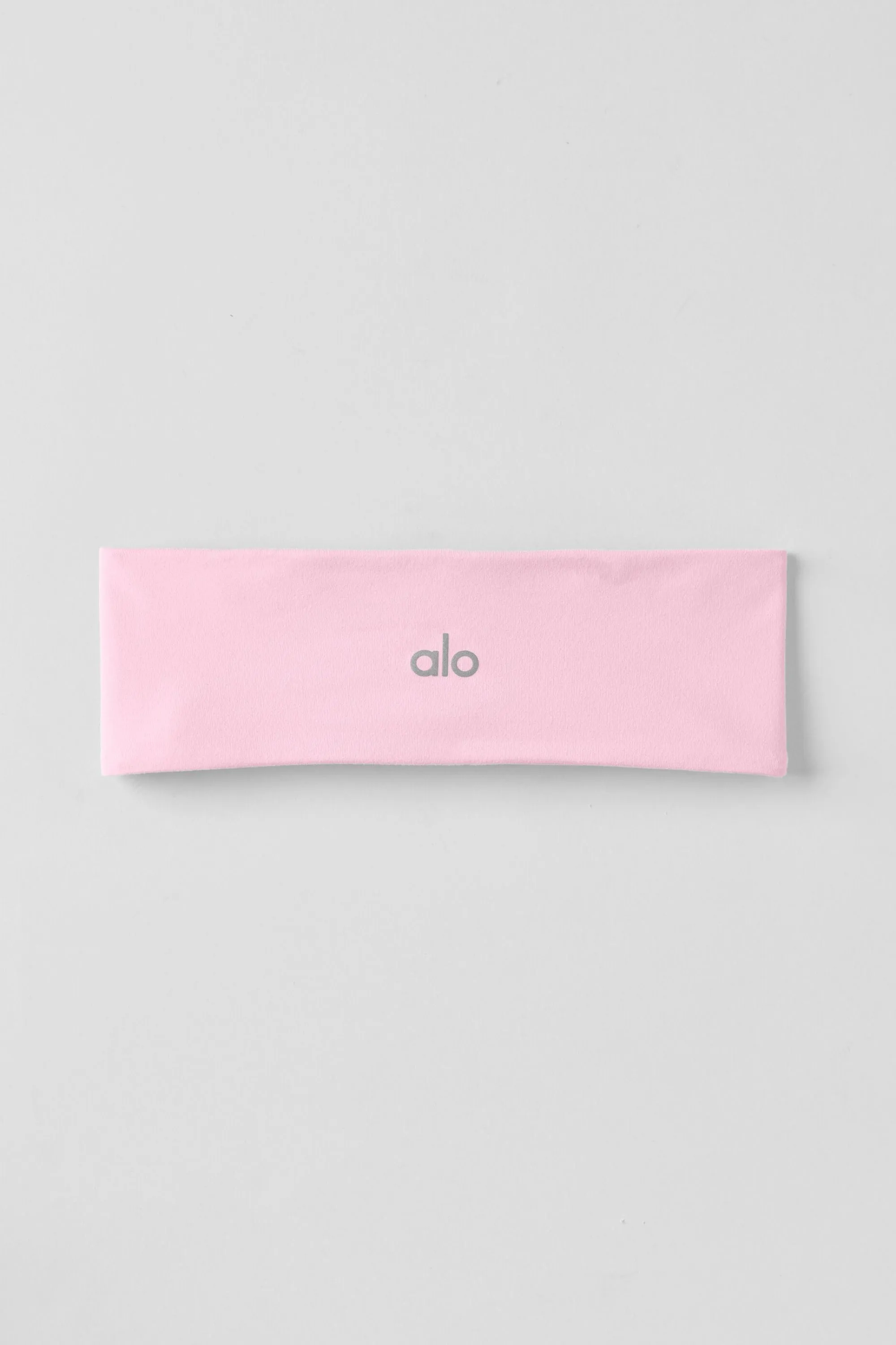 Performance Conquer Headband - Pink Marshmallow sold by Alo Yoga