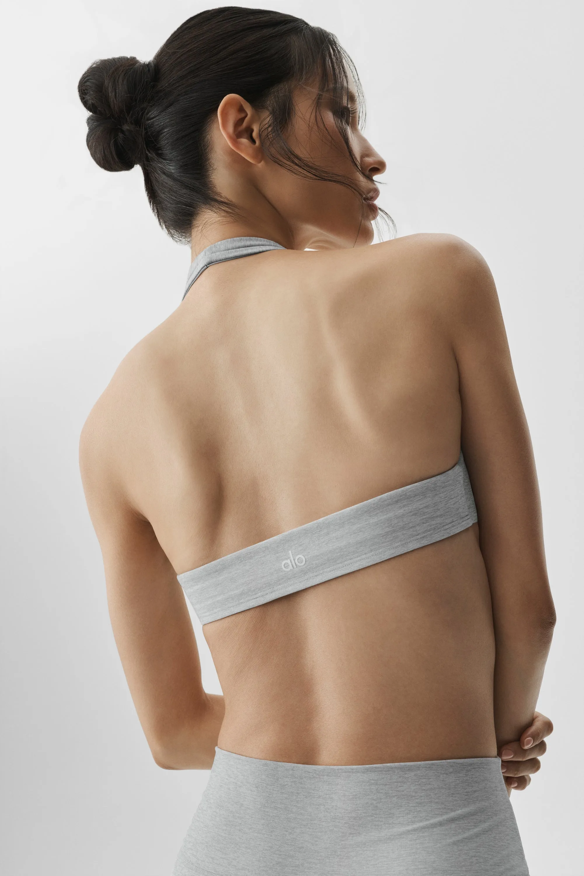 Alosoft Intuition Bra - Vintage Athletic Heather sold by Alo Yoga product image thumbnail 3