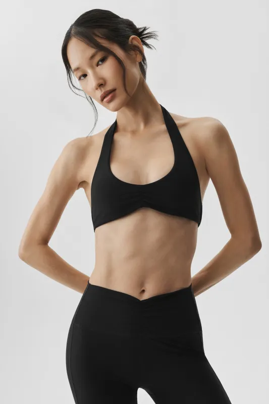 Alosoft Intuition Bra - Black made by Alo Yoga