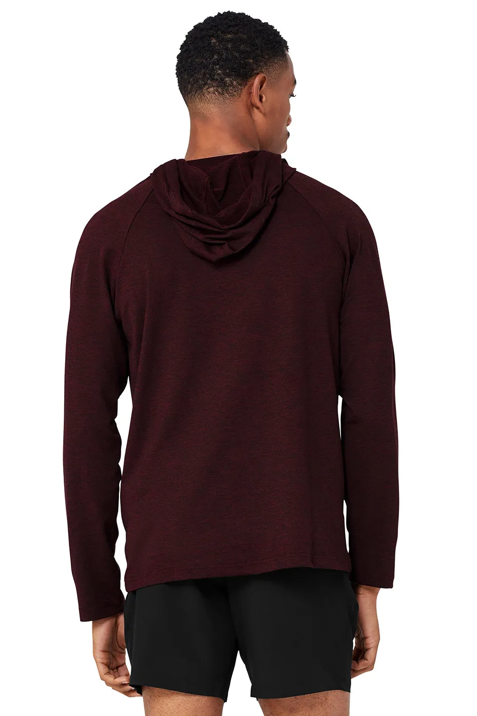The Conquer Hoodie - Ox Blood Heather sold by Alo Yoga product image thumbnail 2