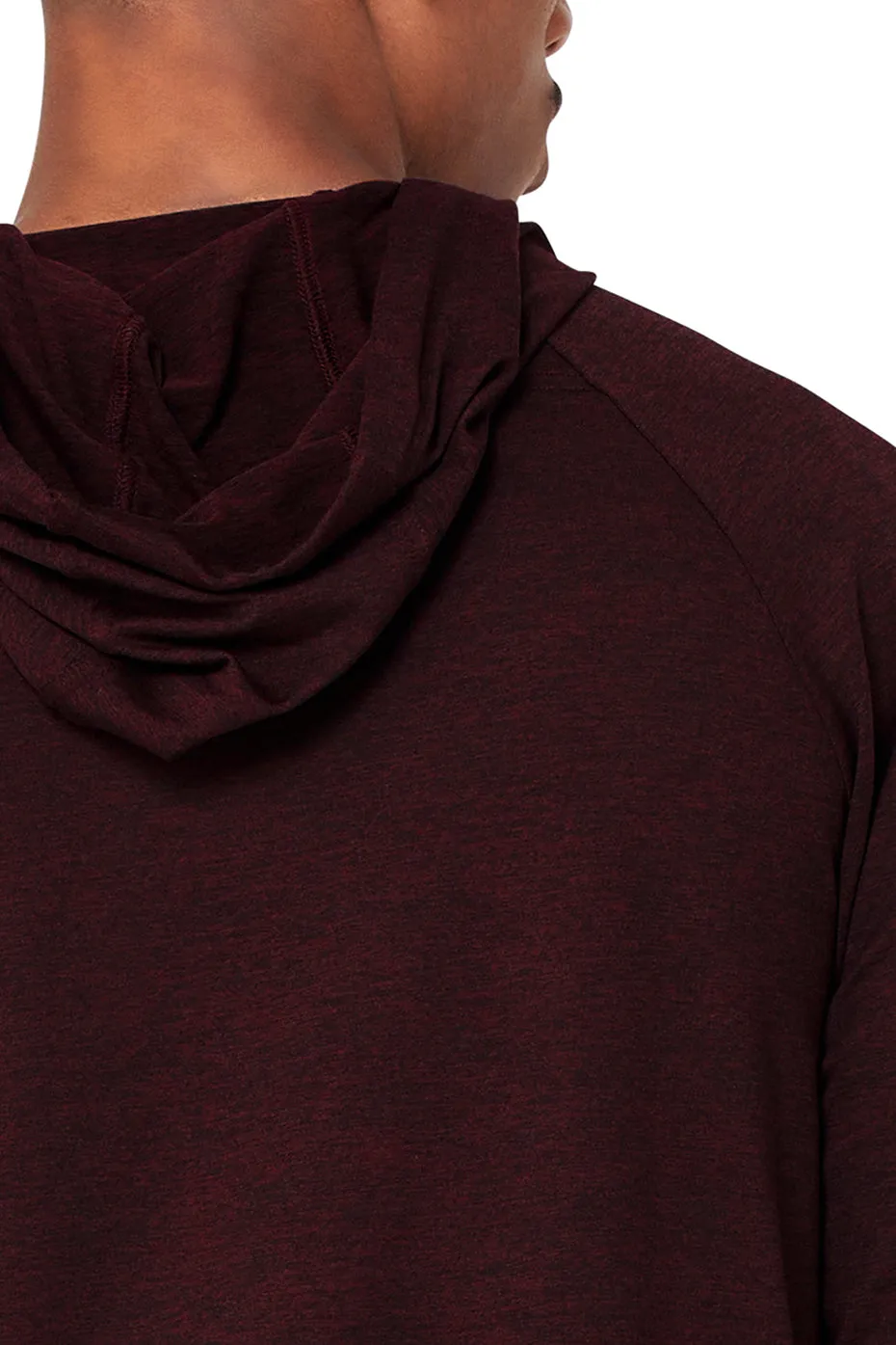 The Conquer Hoodie - Ox Blood Heather sold by Alo Yoga product image thumbnail 5