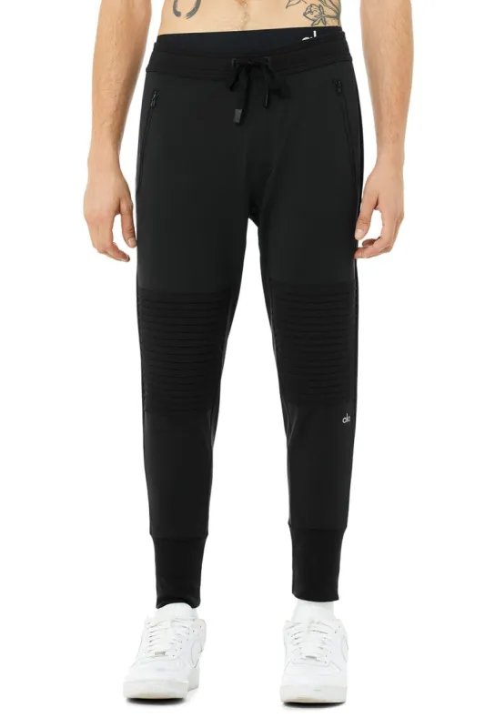Technical Moto Jogger - Black sold by Alo Yoga