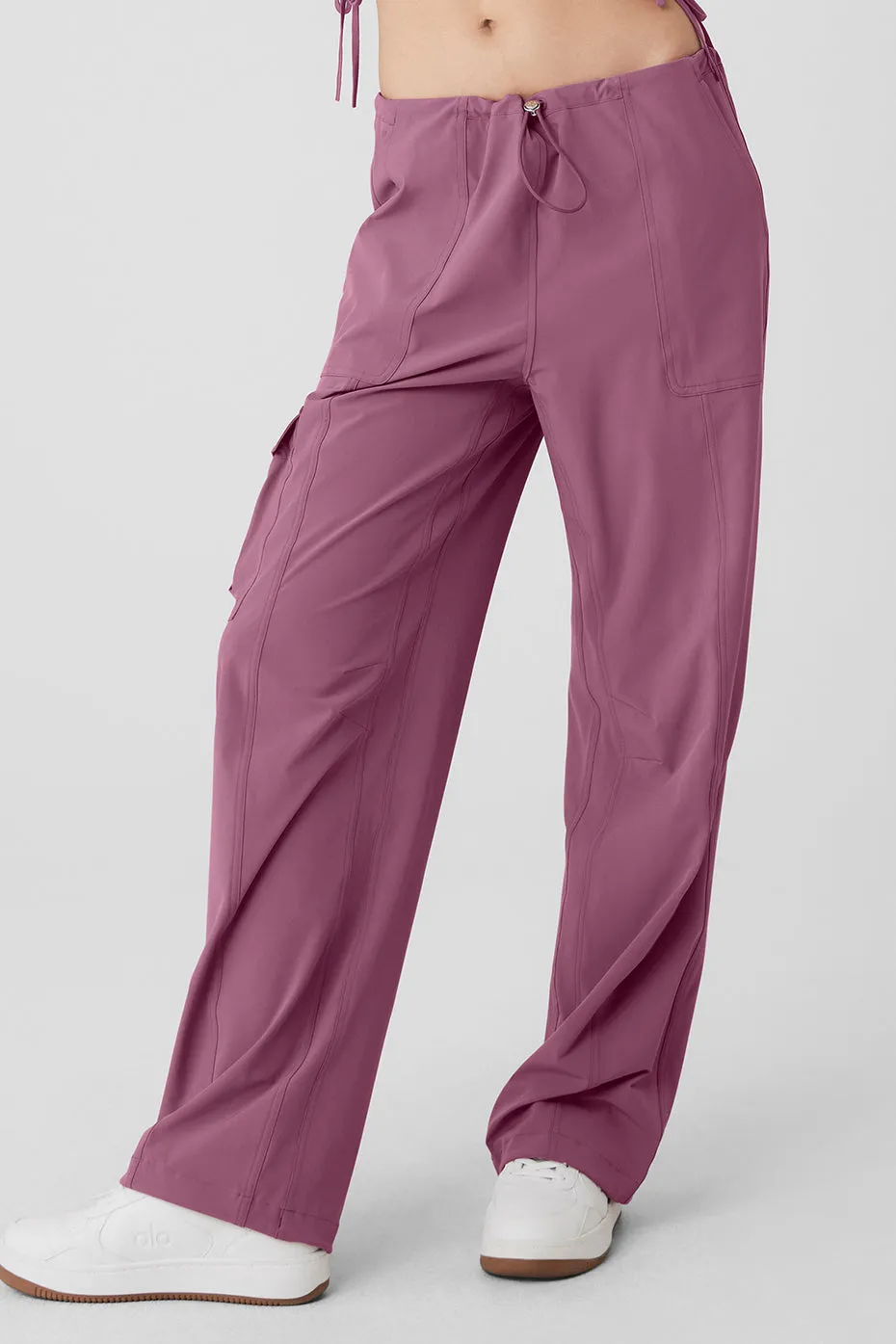 Megastar Cargo Pant - Soft Mulberry sold by Alo Yoga