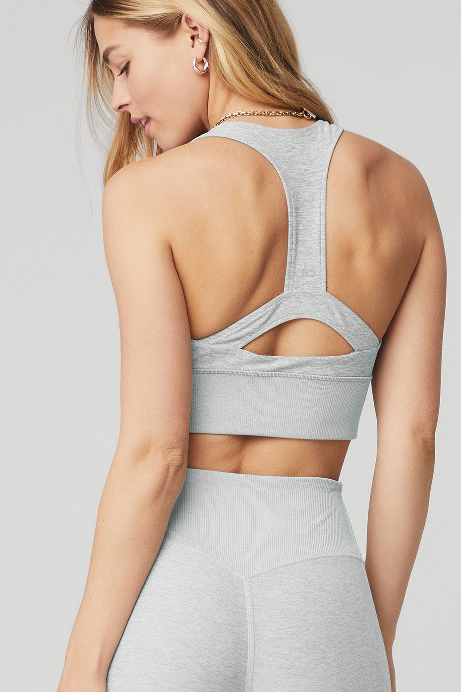 Alosoft Serenity Bra - Zinc Heather sold by Alo Yoga product image thumbnail 4