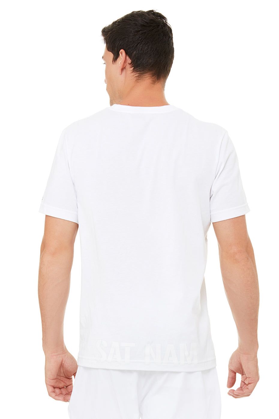 Sat Nam Tee - White sold by Alo Yoga product image thumbnail 3