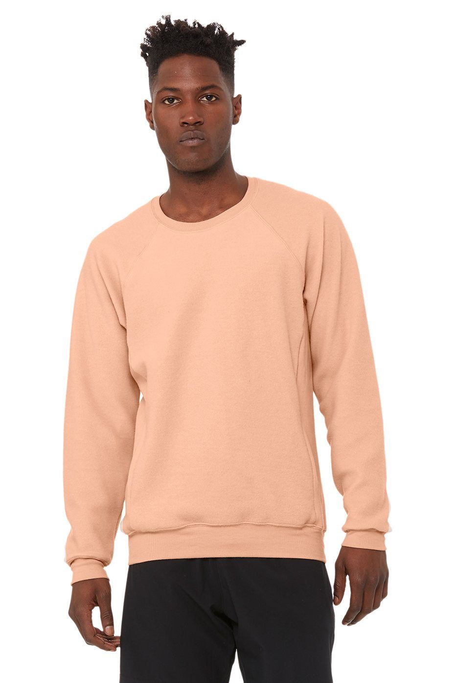Triumph Crew Neck Sweatshirt - Peach sold by Alo Yoga