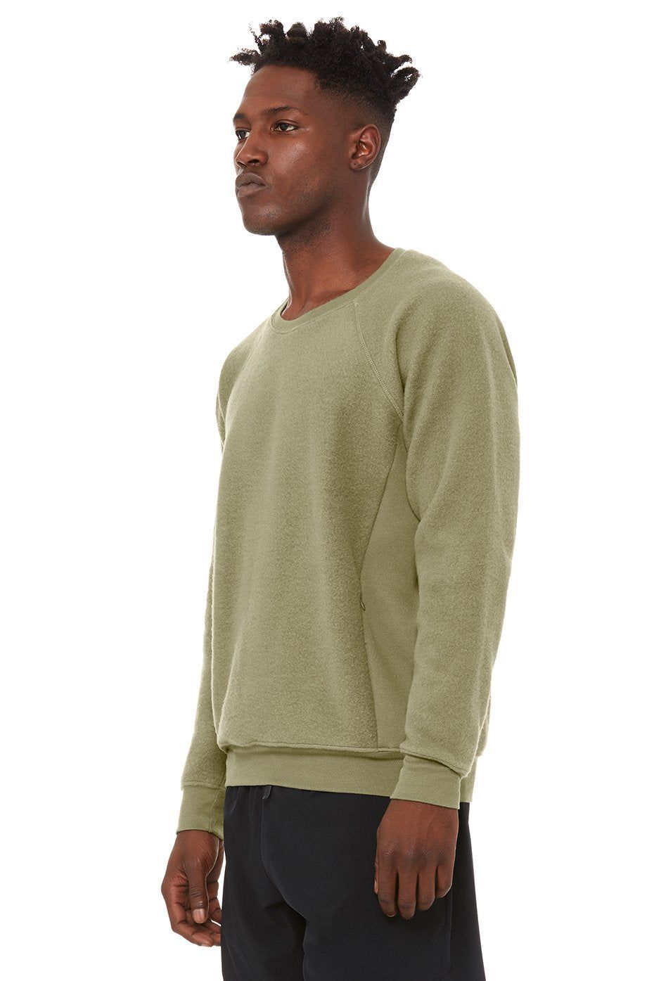 Triumph Crew Neck Sweatshirt - Olive sold by Alo Yoga product image thumbnail 3