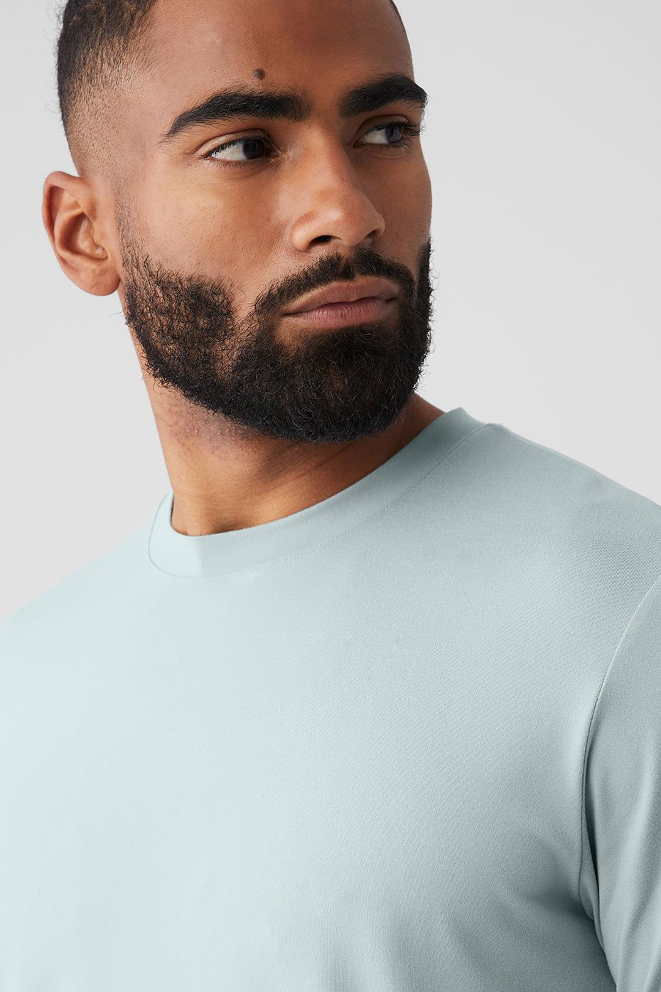 Conquer Reform Crewneck Short Sleeve - Cosmic Grey sold by Alo Yoga product image thumbnail 4
