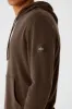Micro Waffle Fast Break Hoodie - Espresso sold by Alo Yoga