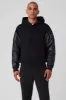Select Hooded Bomber Jacket - Black sold by Alo Yoga