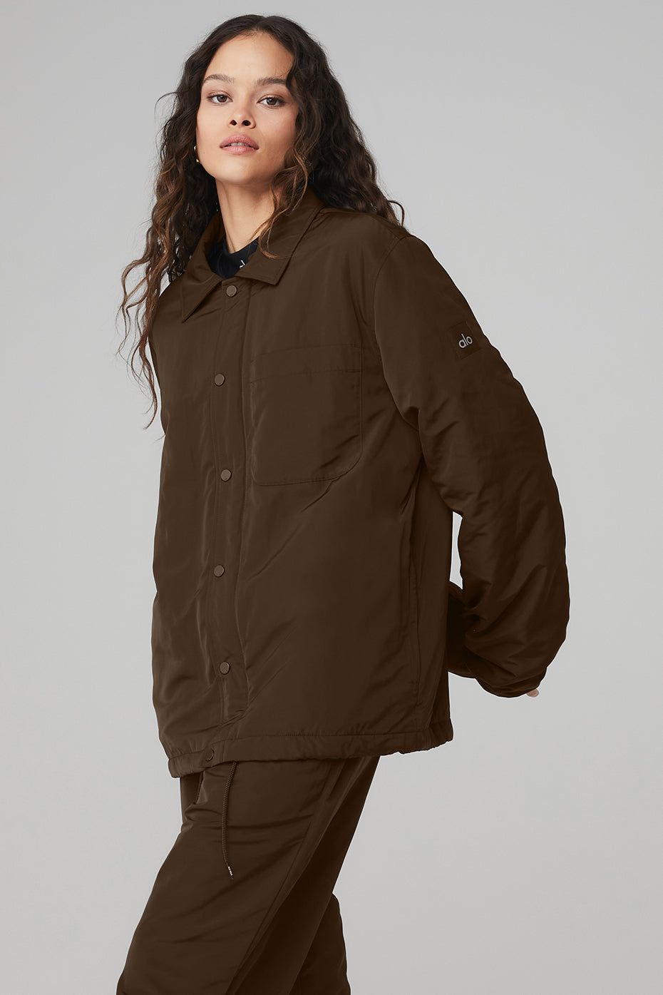 Legend Jacket - Espresso sold by Alo Yoga product image thumbnail 3