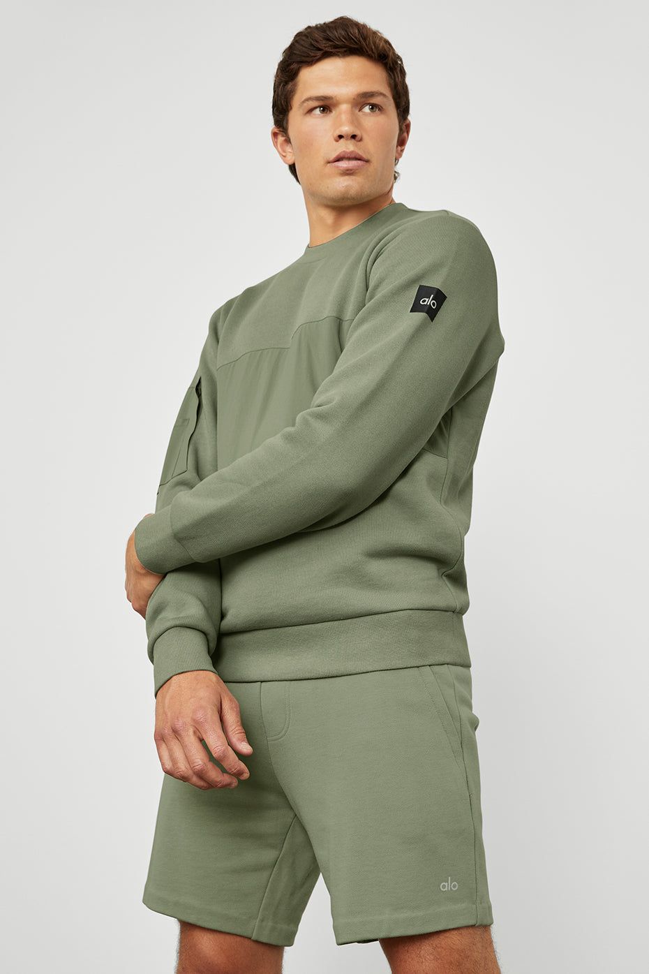 Traverse Pullover - Eucalyptus sold by Alo Yoga product image thumbnail 5
