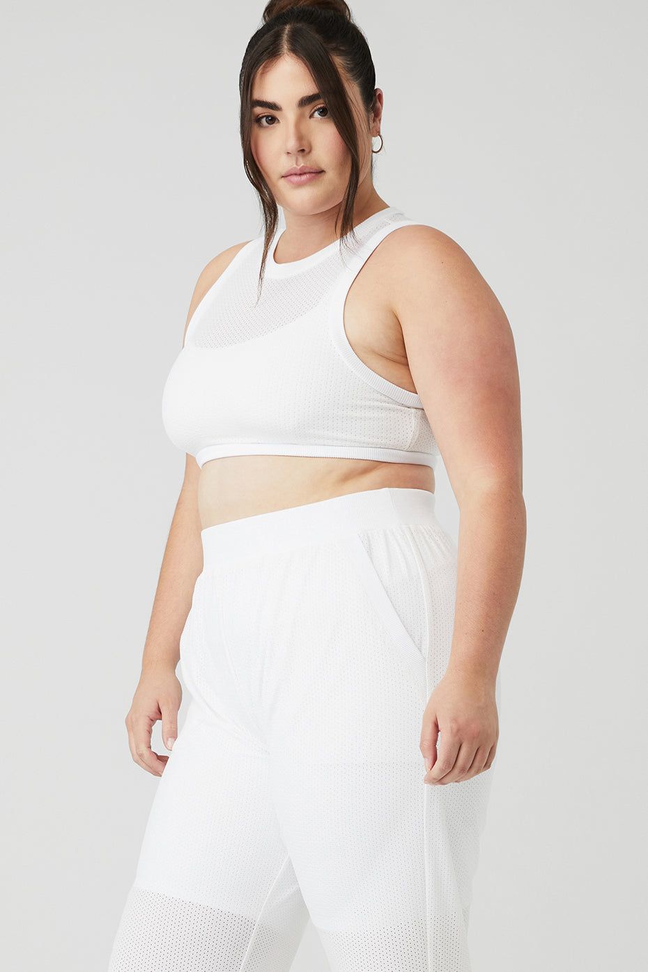 Mesh All-Star Bra Tank - White sold by Alo Yoga product image thumbnail 7