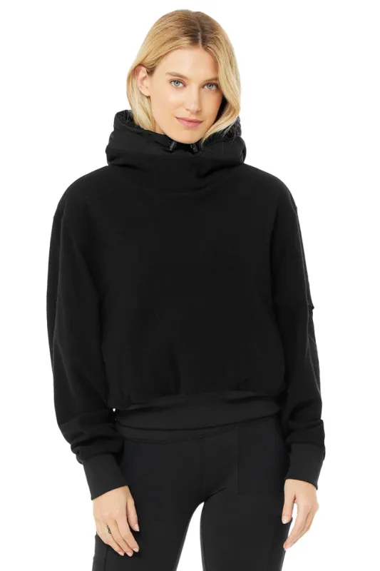 Chill Pullover - Black sold by Alo Yoga