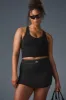 Airbrush Real Bra Tank - Black sold by Alo Yoga