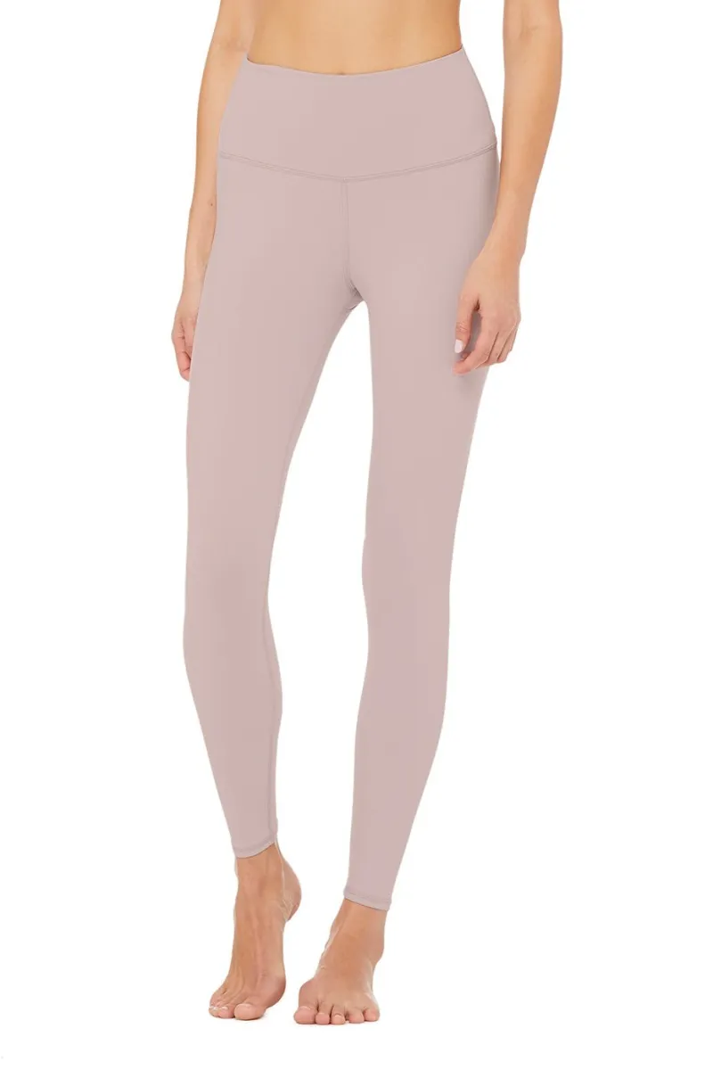 7/8 High-Waist Airbrush Legging - Lavender Cloud sold by Alo Yoga
