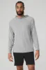 Core Hooded Runner - Athletic Heather Grey sold by Alo Yoga