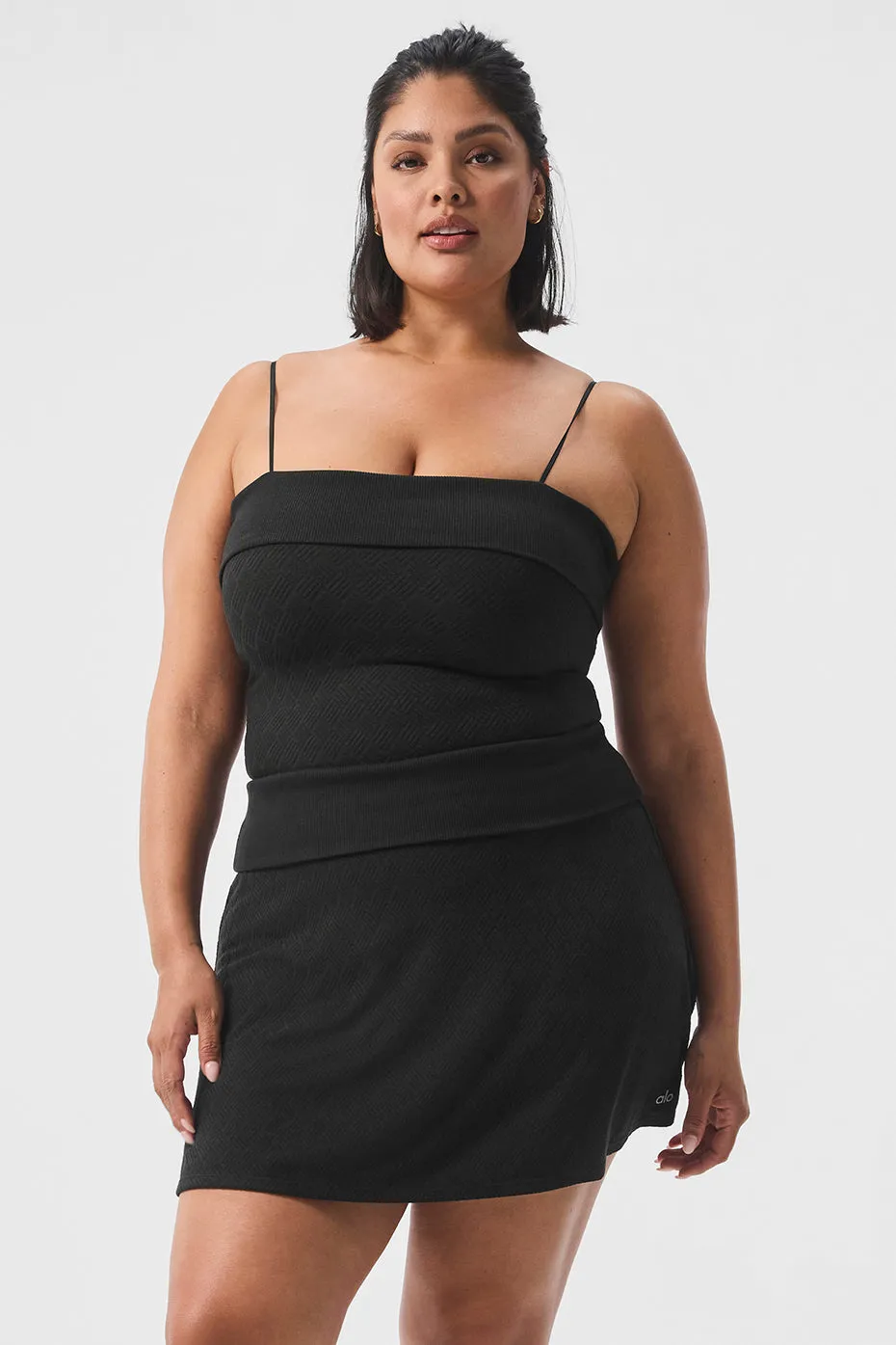 Doubles Only Bra Tank - Black sold by Alo Yoga product image thumbnail 5