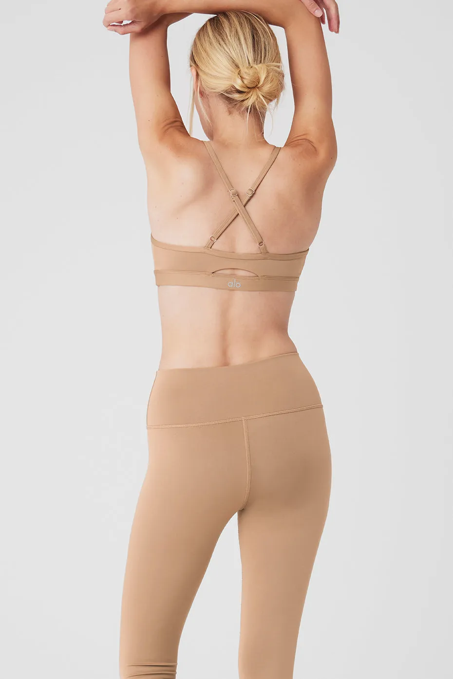 Airlift Intrigue Bra - Toasted Almond sold by Alo Yoga product image thumbnail 2