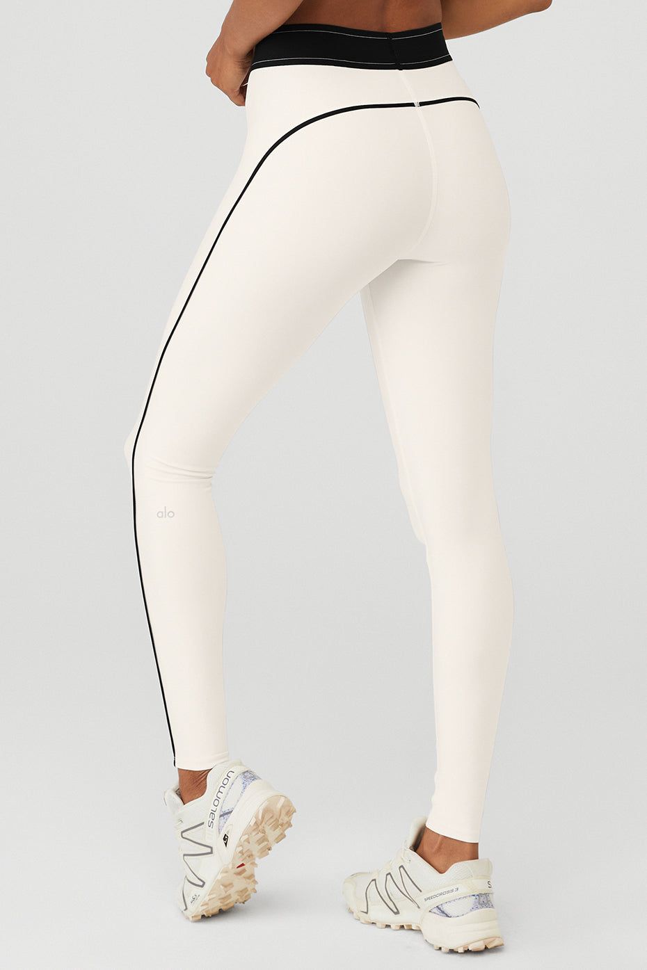 Airlift High-Waist Suit Up Legging - Ivory sold by Alo Yoga product image thumbnail 2